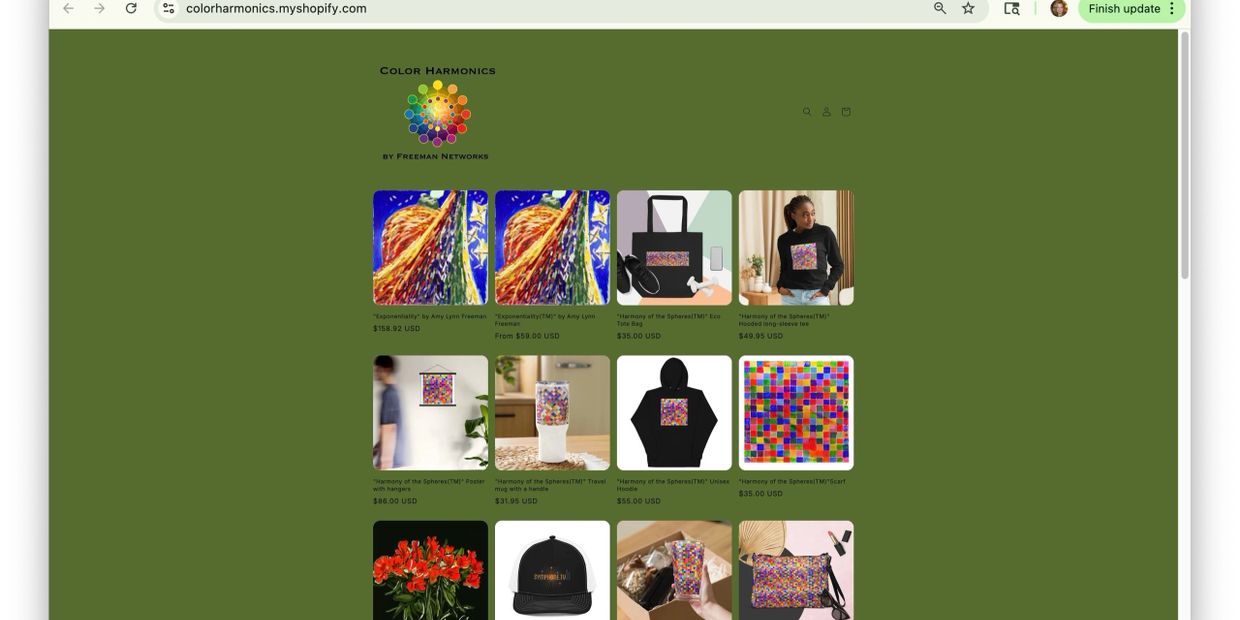 Color Harmonics(TM) Brand products on colorharmonics.shopify.com.