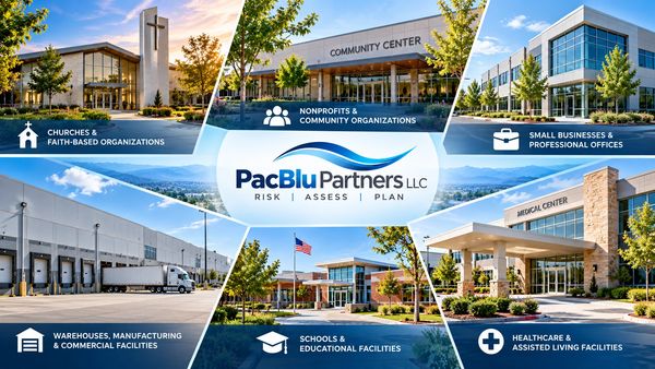 Facilities served by PacBlu Partners LLC.