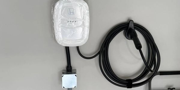 car charger installed for a happy customer