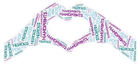 Hand Prints for Heroes
