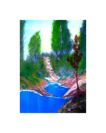cape-may-oil-painting
color impressionist
original-cape-may-art
trees-lake
mirror-lake
green
abstrac