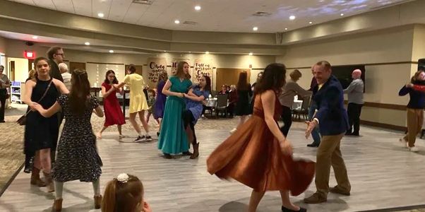 Twisting for Twinkie Swing dance for TNK foundation scholarship donations