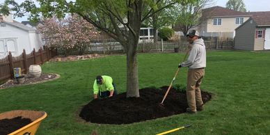 It’s common for mulch and groundcover to require maintenance since wind, rain, and the elements can 