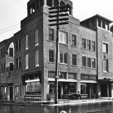 Historic Silver Dome building in downtown Safety Harbor, Florida