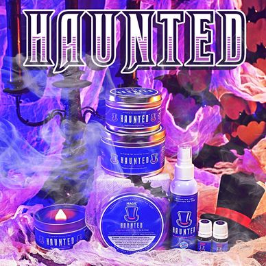 Our Haunted fragrance collection is the most beloved aroma preferred by all grinning ghosts. 