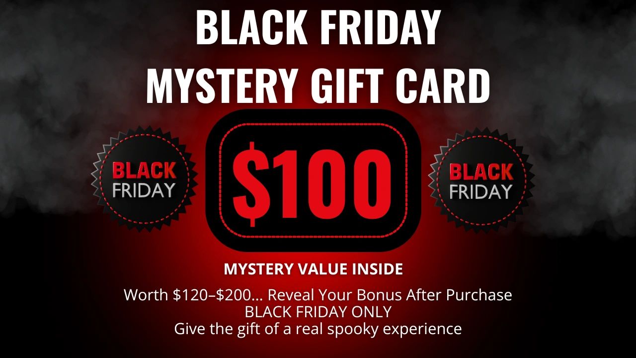 Black Friday Deals Silent Slayer Ghost Tours