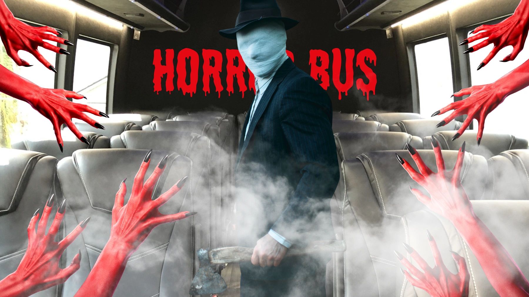 Horror Bus by Silent Slayer Ghost Tours Dead of Winter Edition 