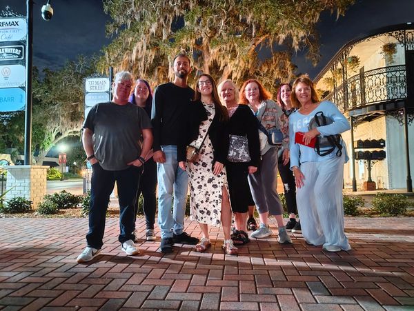 Safety Harbor Ghost and Haunted History Tour Guests