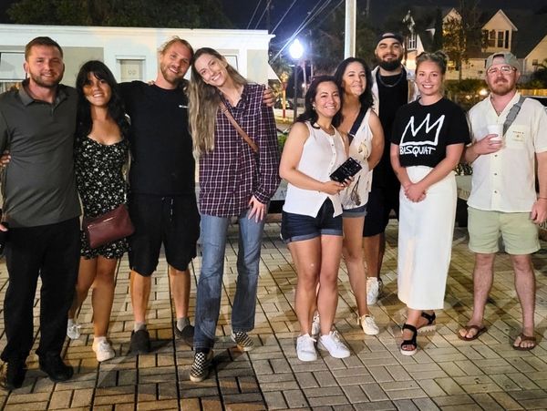 Tarpon Springs Ghost and Haunted History Tour Guests