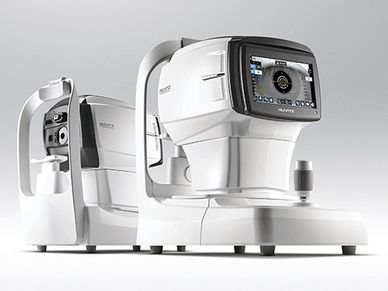 Advanced optical diagnostic machine for eye examinations.
