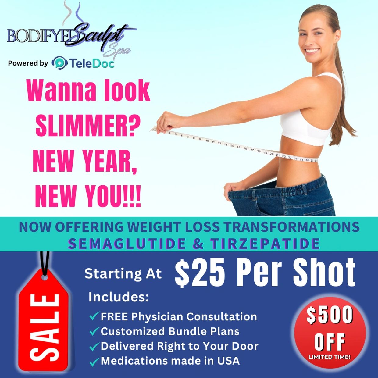 Transform Your New Year with Advanced Skin Care & TeleDoc – $500 Off 
