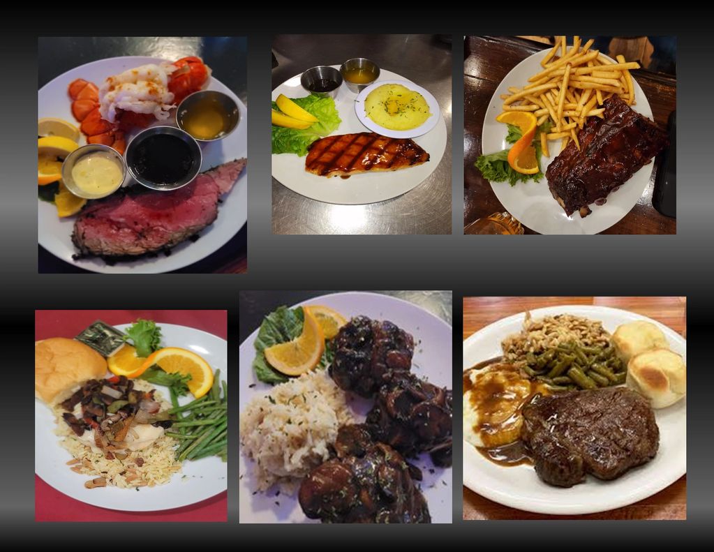 Experience our nightly dinner specials featuring high-quality steaks, prime rib, seafood, and pasta.