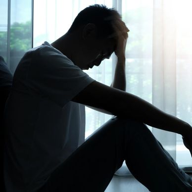 Man with Depression