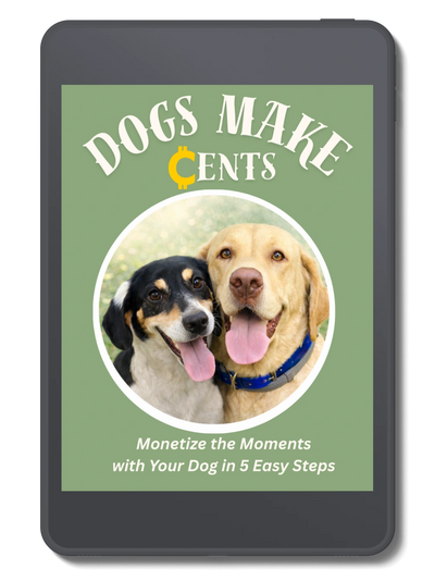 Dogs Make Cents Guide to earning passive income online with your dog.