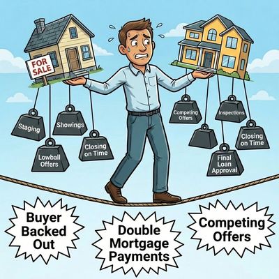 The Equity Double Play. Buy before you sell, then renovate and sell for more.