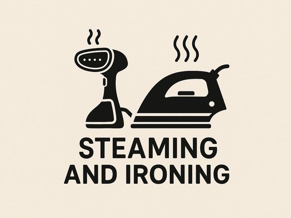 Steam or iron for a polished, wrinkle-free finish.