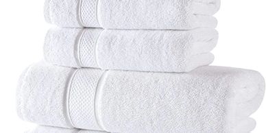 Indulge yourself in the unique luxury of 100% Premium Bathroom towels that turn your morning shower 