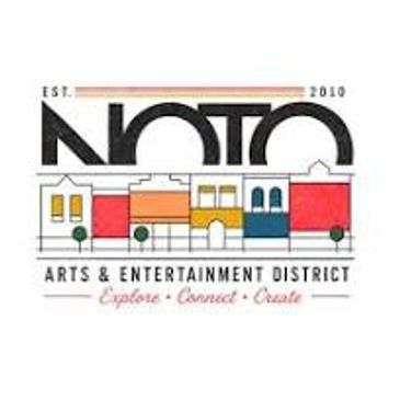 Logo of the Nioto Arts &amp; Entertainment District.