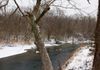 The Illinois River in Winter