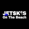 Jetskis on the beach  