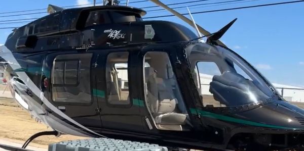 Bell 407 after Helicopter Detailing by GlossGuards