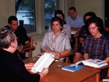 Another early USC Lancaster class in session.