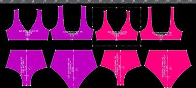 Customized Swimwear patterns for your brand. Our skilled pattern makers can make your patterns 