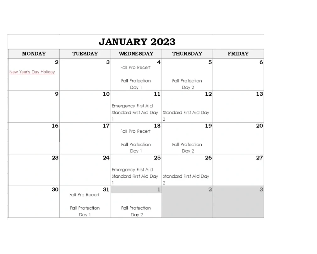 A 1 Safety Training & Consulting Ltd.