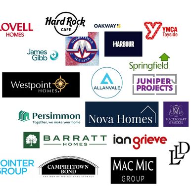 Collection of various company logos from different industries.
