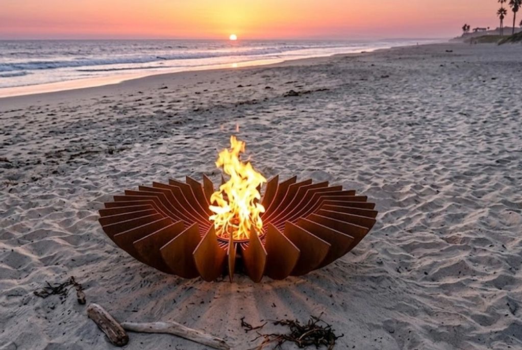 Heavy Duty 

Slotted Fire Pit 