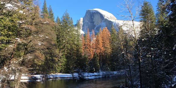 Yosemite, Half Dome Winter