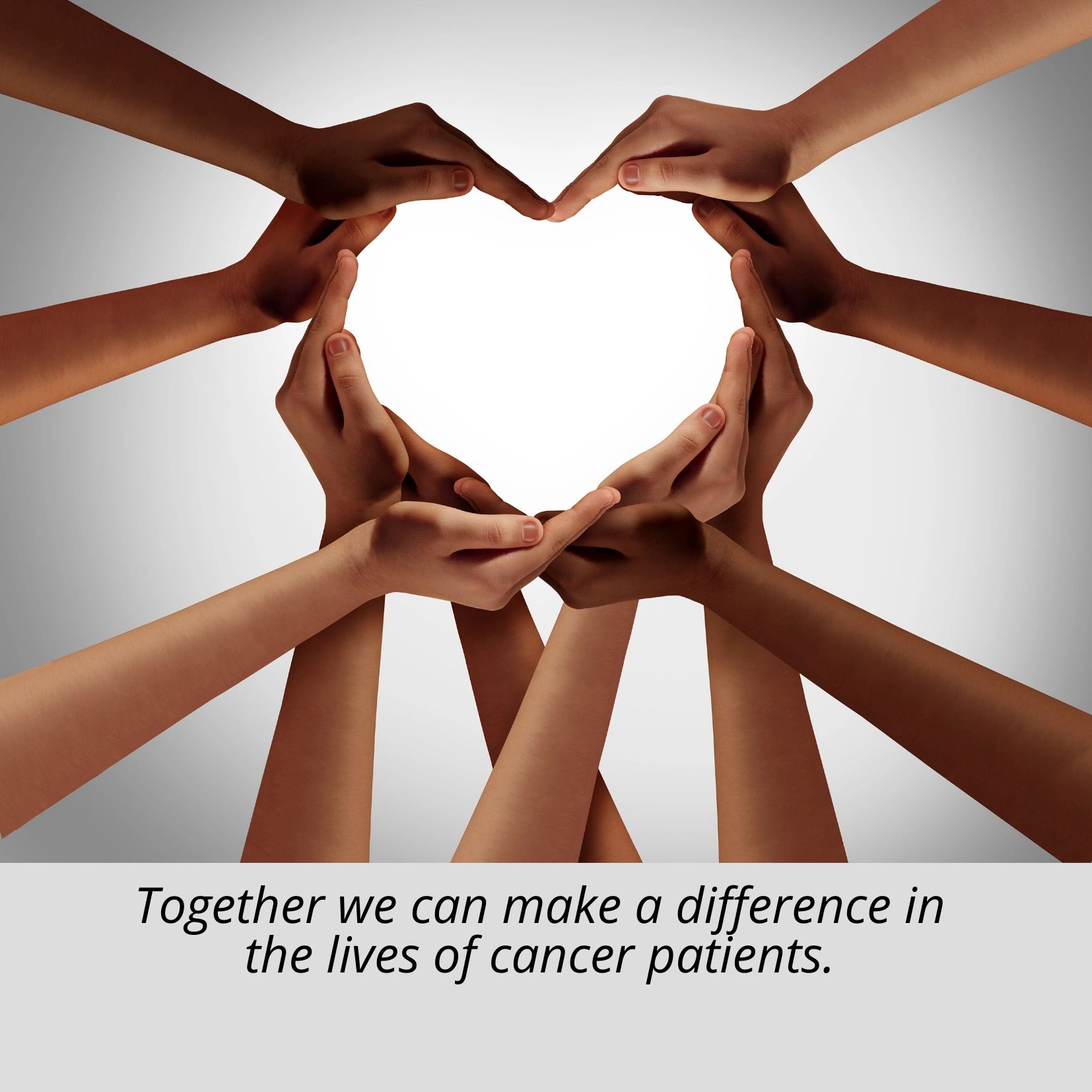 Together we can make a difference banner 