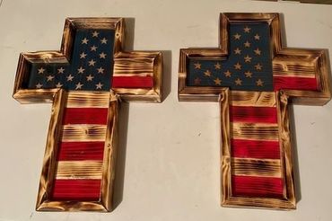 Flag Cross.  $70