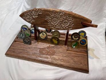 Custom Desktop Name Coin Holder, 75$