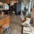 Unfinished coffee shop