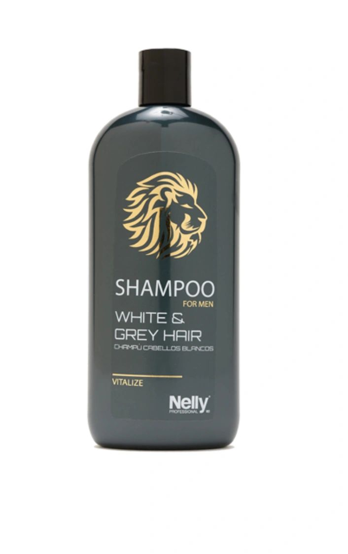 Nelly White & Grey hair Shampoo for Men