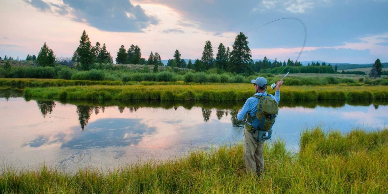 Fly fishing vacation Yellowstone