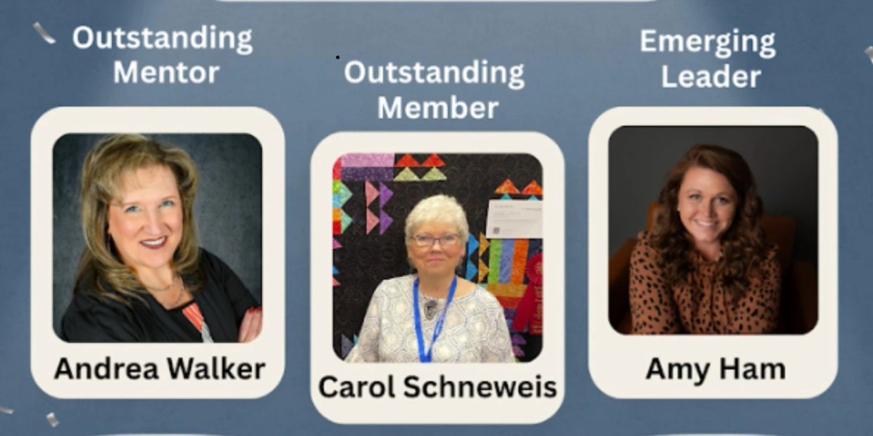 Three women awarded for outstanding roles and leadership.