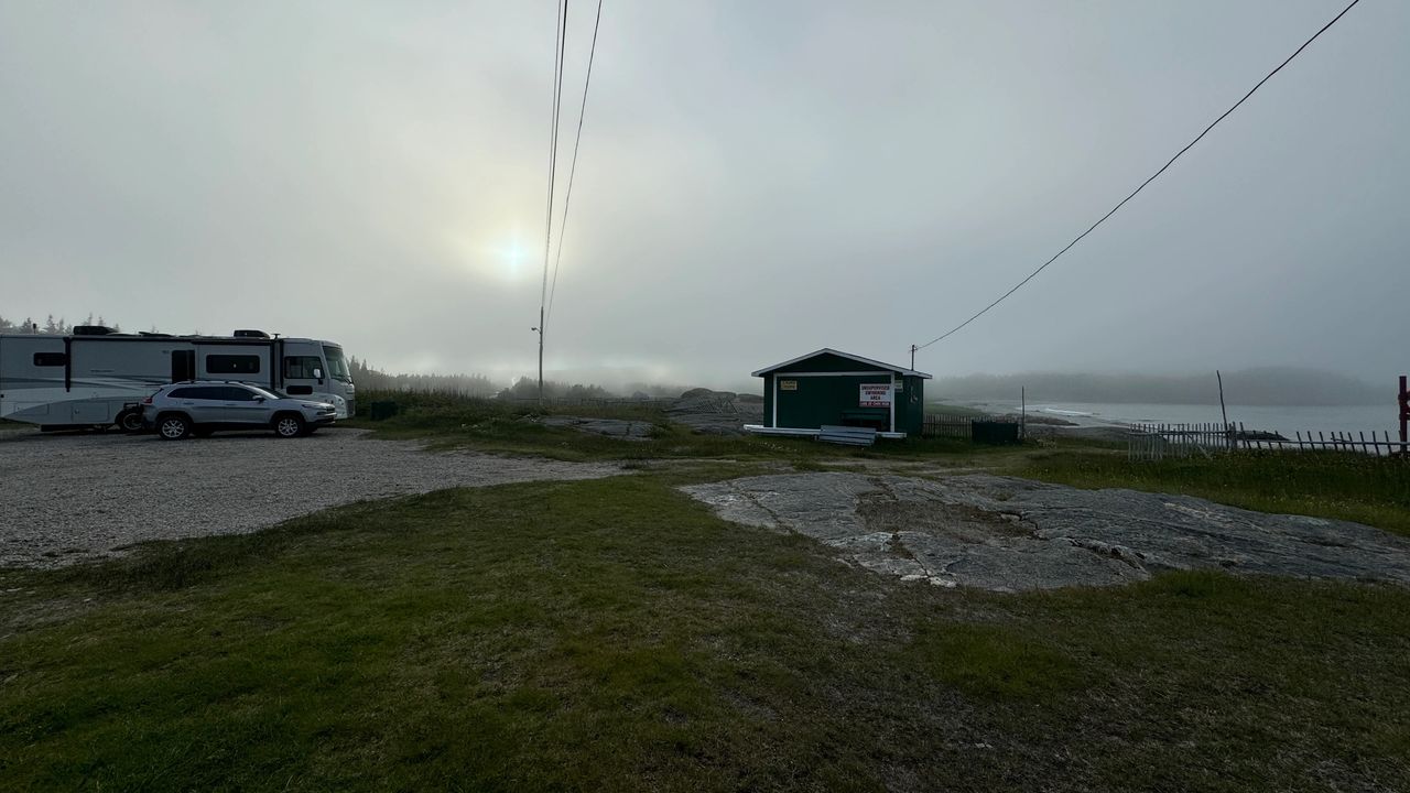 Camp at Sandy Cove