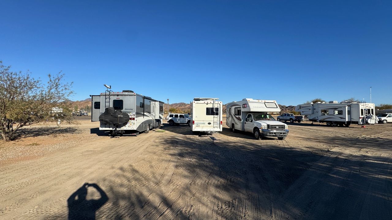 La Paz County CG on the River La Paz County CG on the River