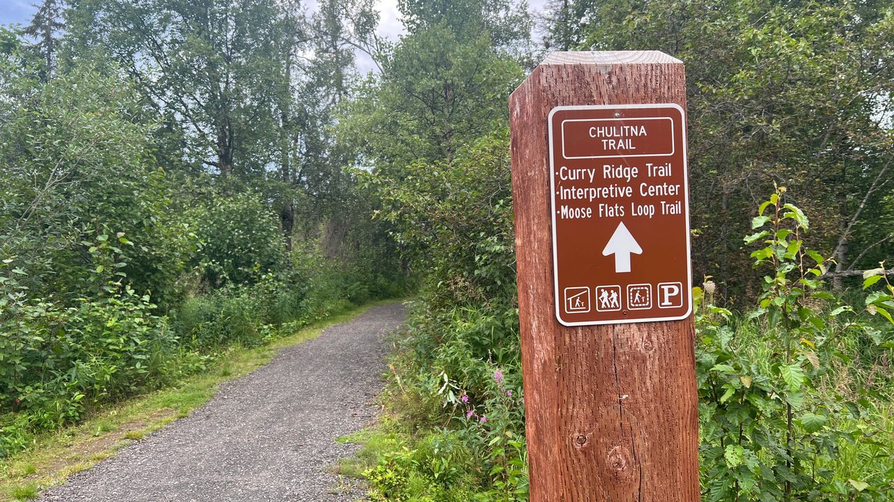 Great trails at park Great trails at park