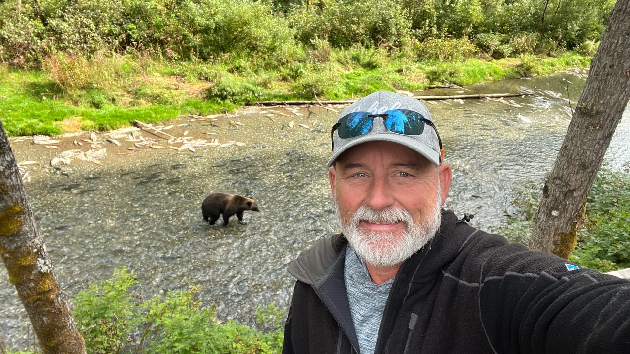 Bears in Fish Creek Bears in Fish Creek