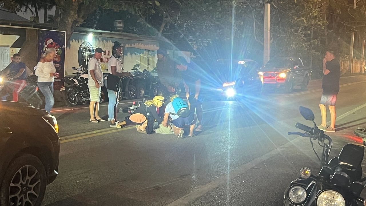 Motorbike accident Motorbike accident