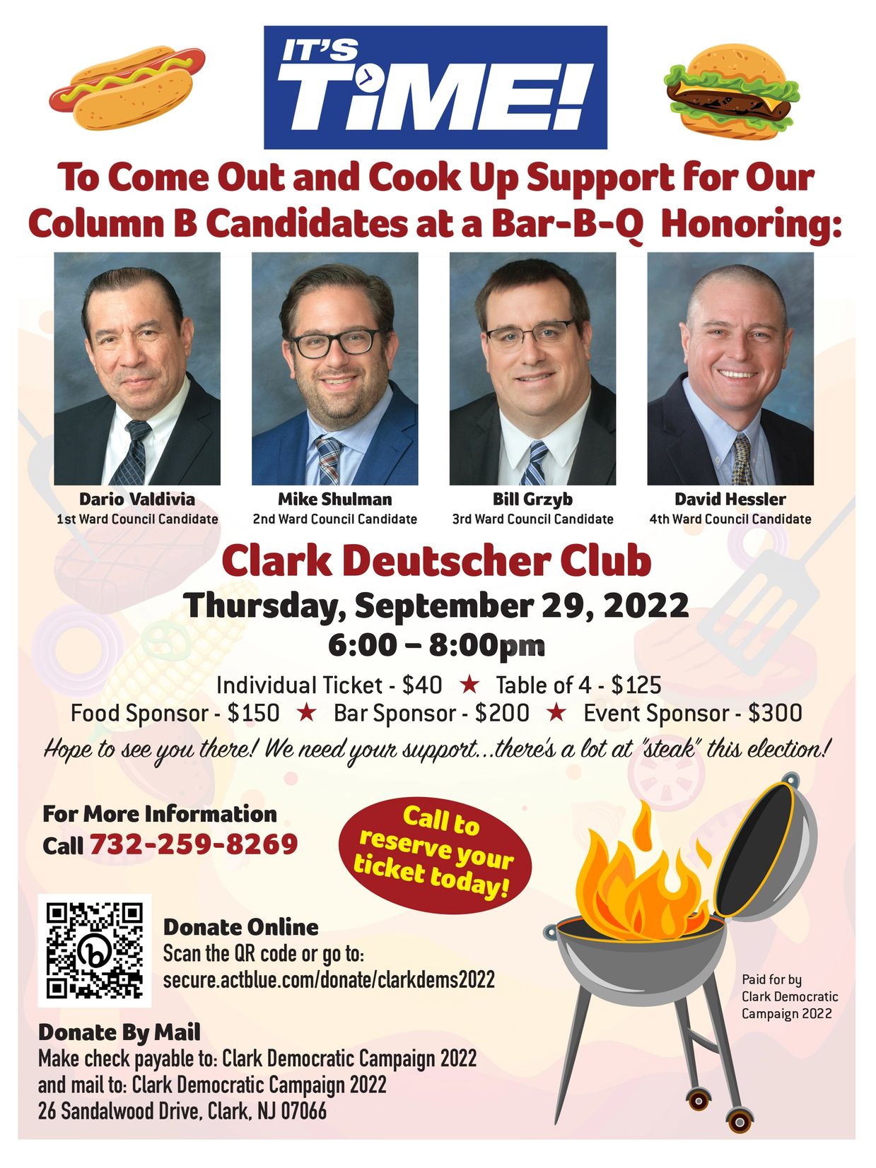 Invite to a BBQ 9/29/22
