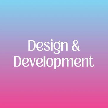 Icon that reads: Design & Development 