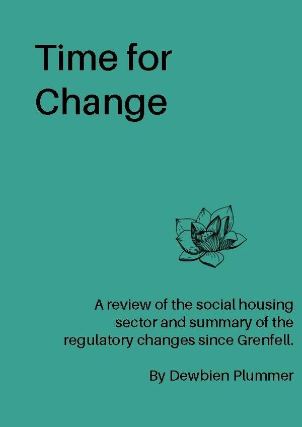 Cover of Time for Change: White Paper on Social Housing Reform