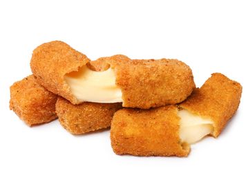 "Mozzarella Stix, served with marinara", loved by everyone, but especially in Madison, OH