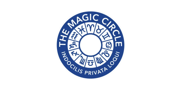 The Magic Circle logo showing Ady Lloyd's professional membership and credibility as a London magician.