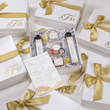 Wedding welcome gifts