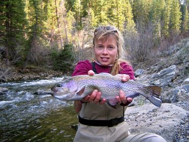 Women holding fish